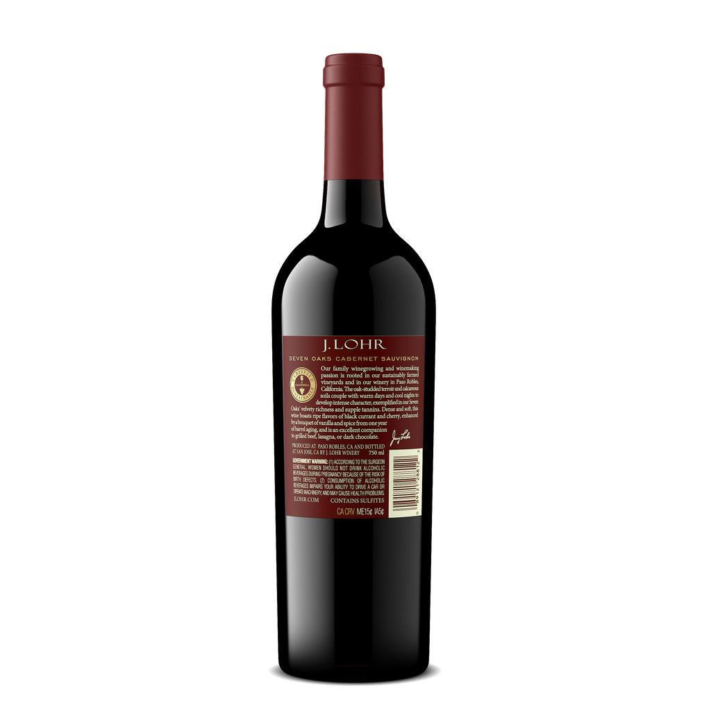 J. Lohr Vineyards & Wines Estates Seven Oaks Cabernet Sauvignon 2021 750 ml product image 4
