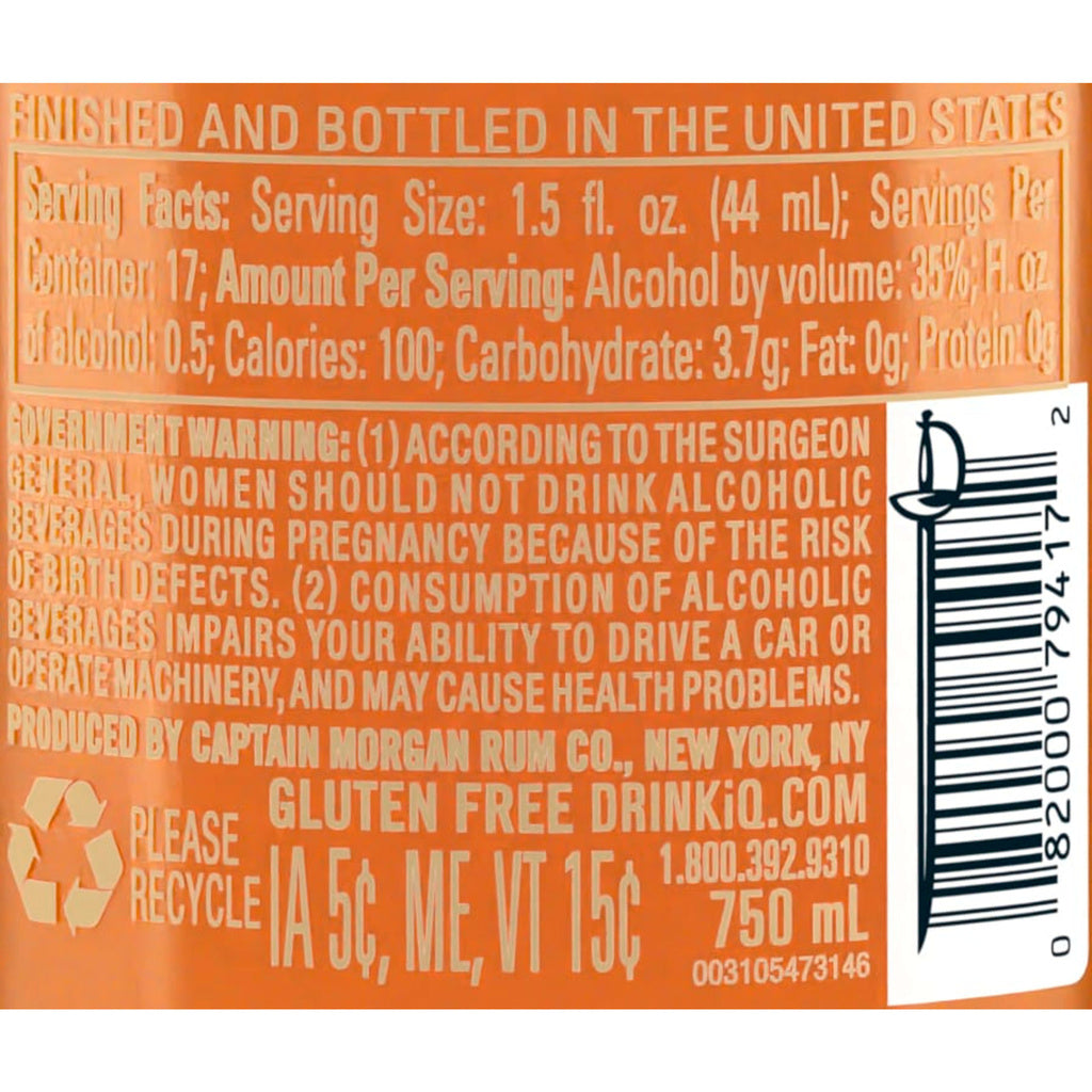 Captain Morgan Sliced Apple 750 ml product image 2