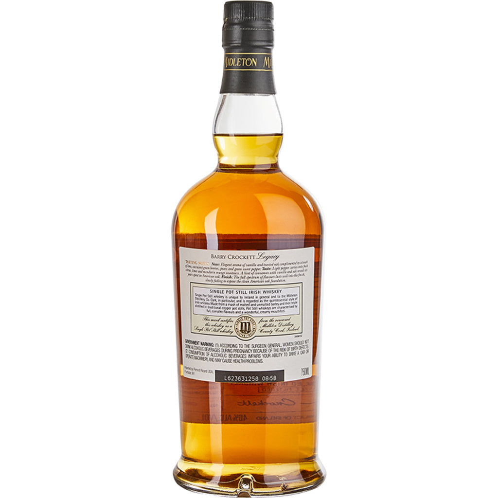 Midleton Very Rare Barry Crockett Legacy 750 ml product image 8