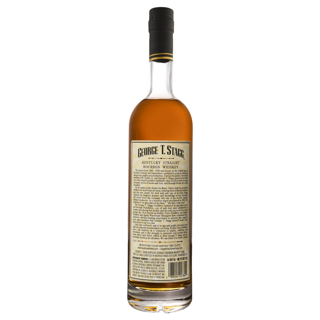 George T Stagg uncut Barrel Proof Bourbon Whiskey 750 ml product image 2