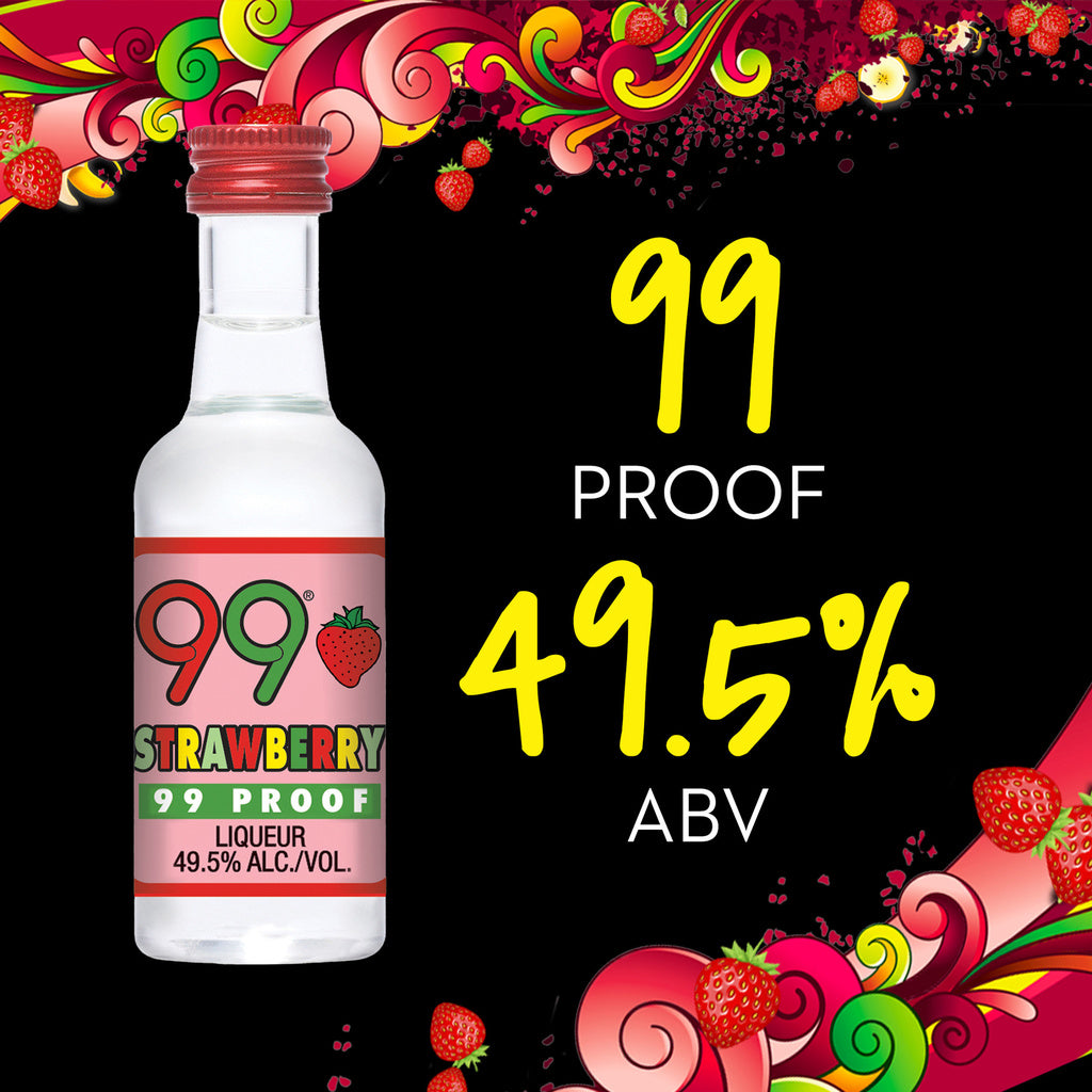 99 Strawberries Strawberries (12 pack) 50 ml product image 3