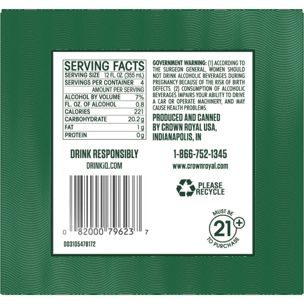 Crown Royal Washington Apple 4x355 ml product image 5