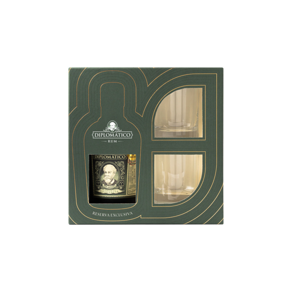Diplomatico Reserva Exclusiva Rum /w gift set 750 ml