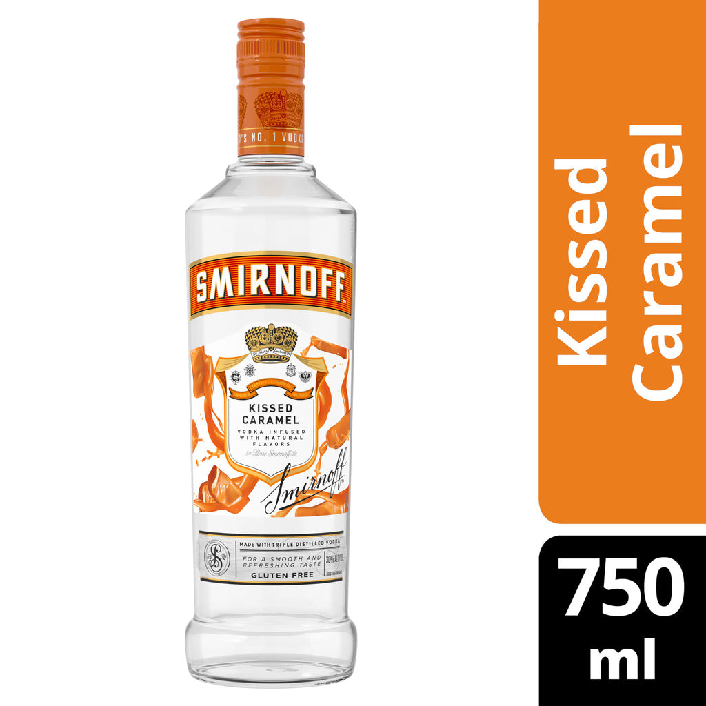 Smirnoff Kissed Caramel 750 ml
