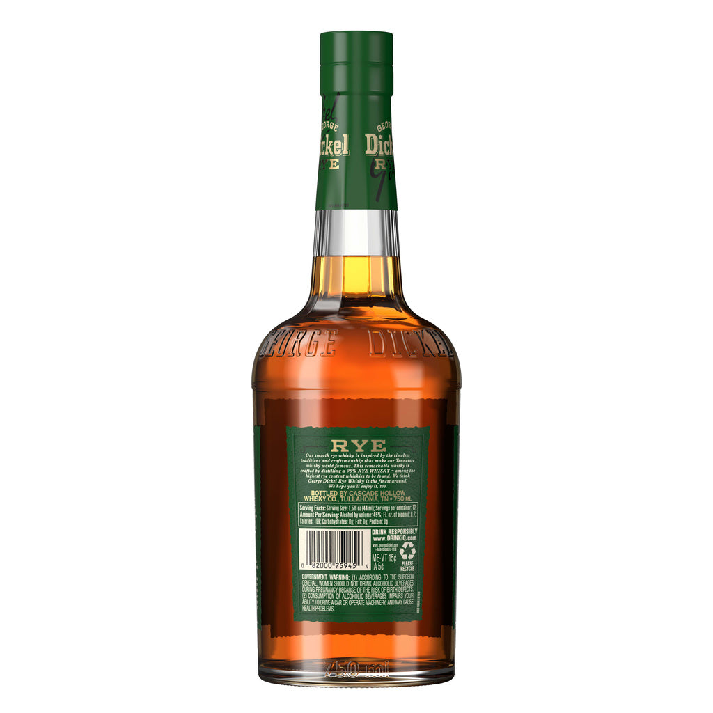George Dickel Rye Whisky 750 ml product image 7