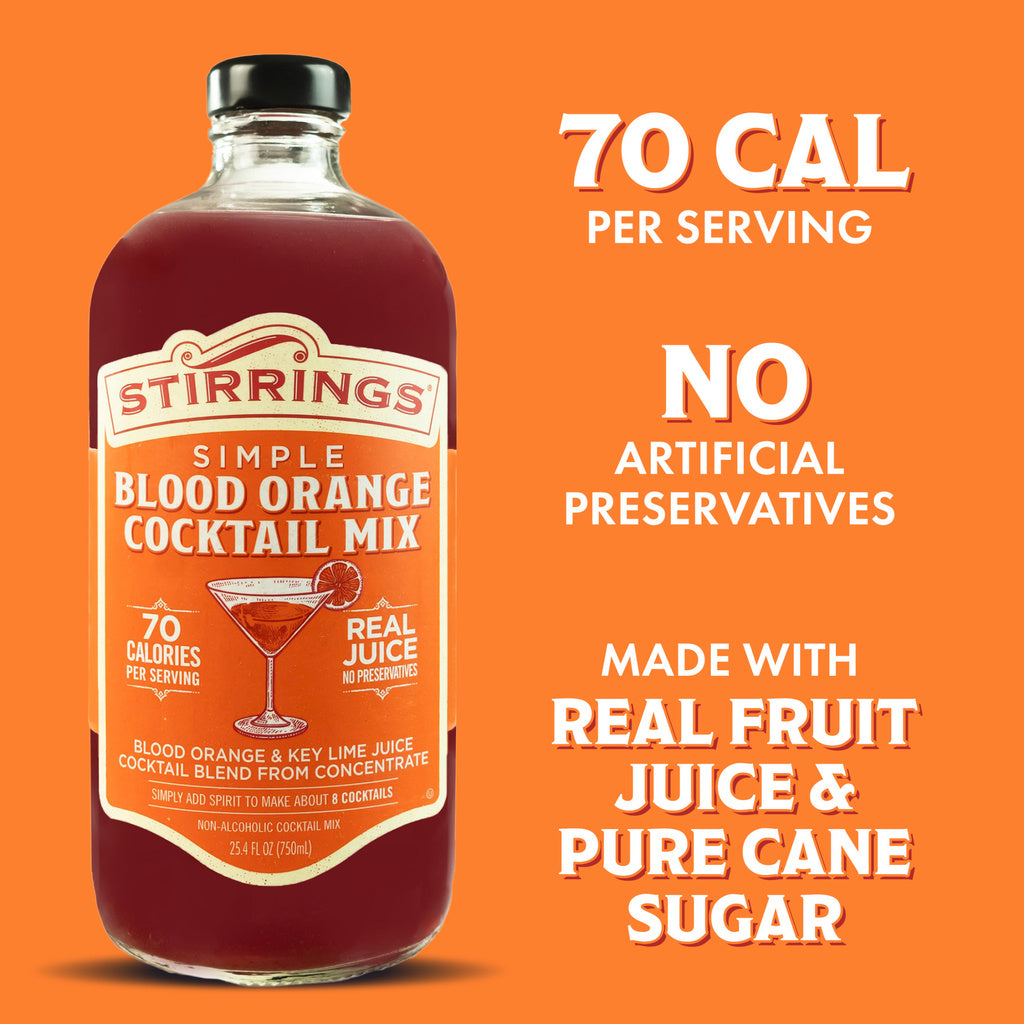 Stirrings Simple Blood Orange Cocktail Mix 750 ml product image 7