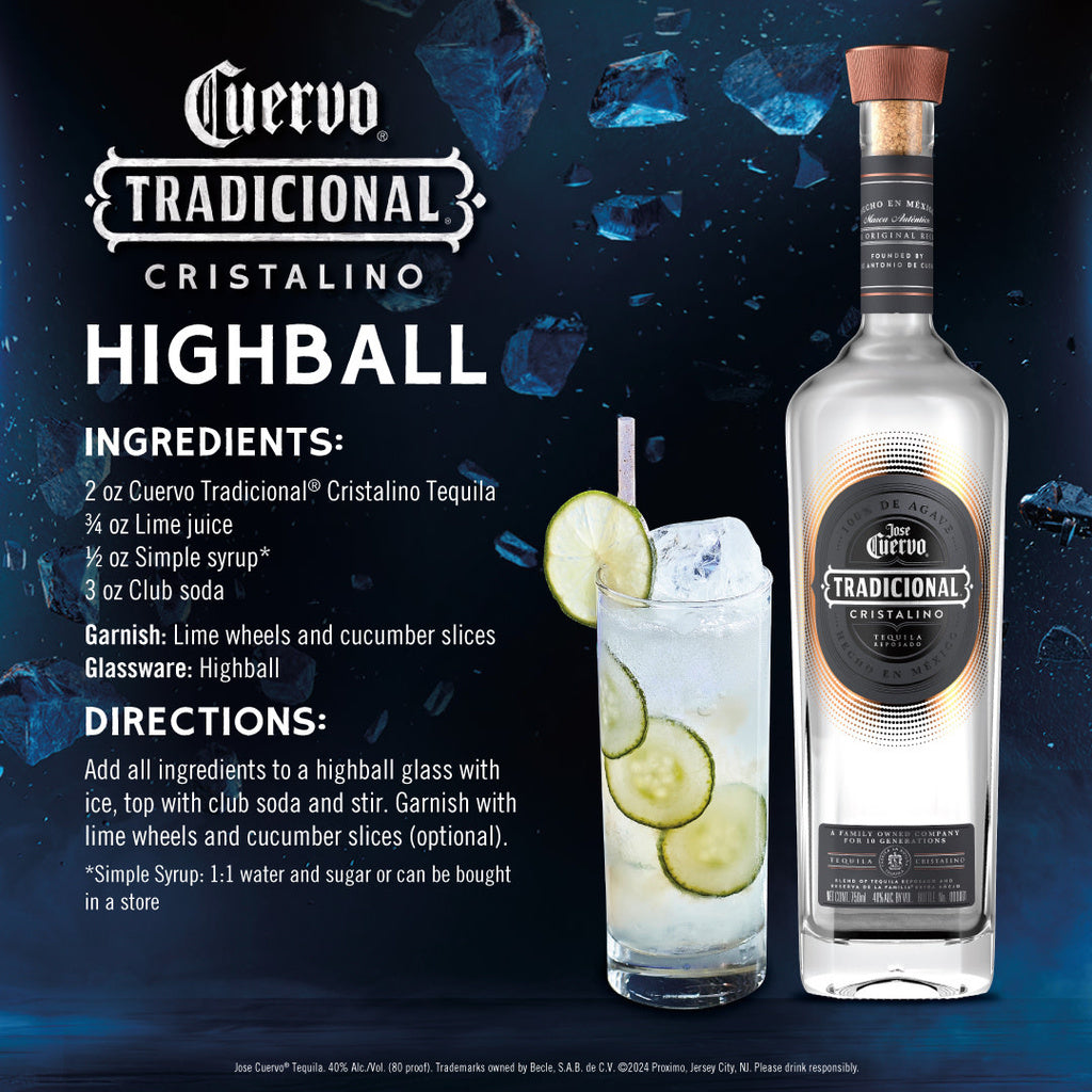 Jose Cuervo Traditional Cristalino 750 ml product image 3