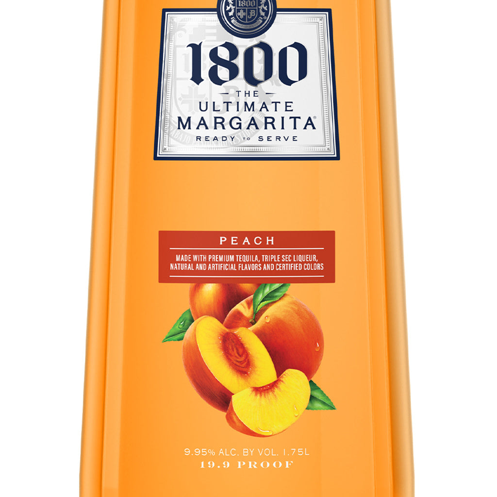 1800 The Ultimate Margarita Peach 1.75 L product image 8