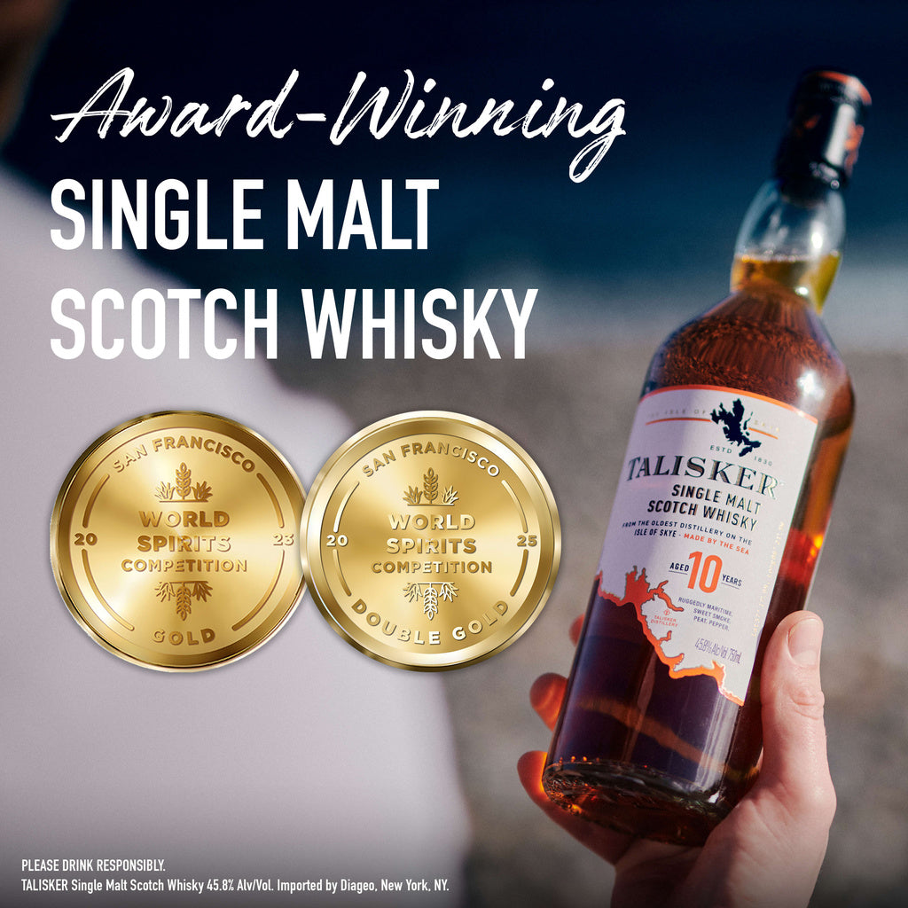 Talisker 10 Year Old Island Single Malt Scotch Whisky 750 ml product image 2