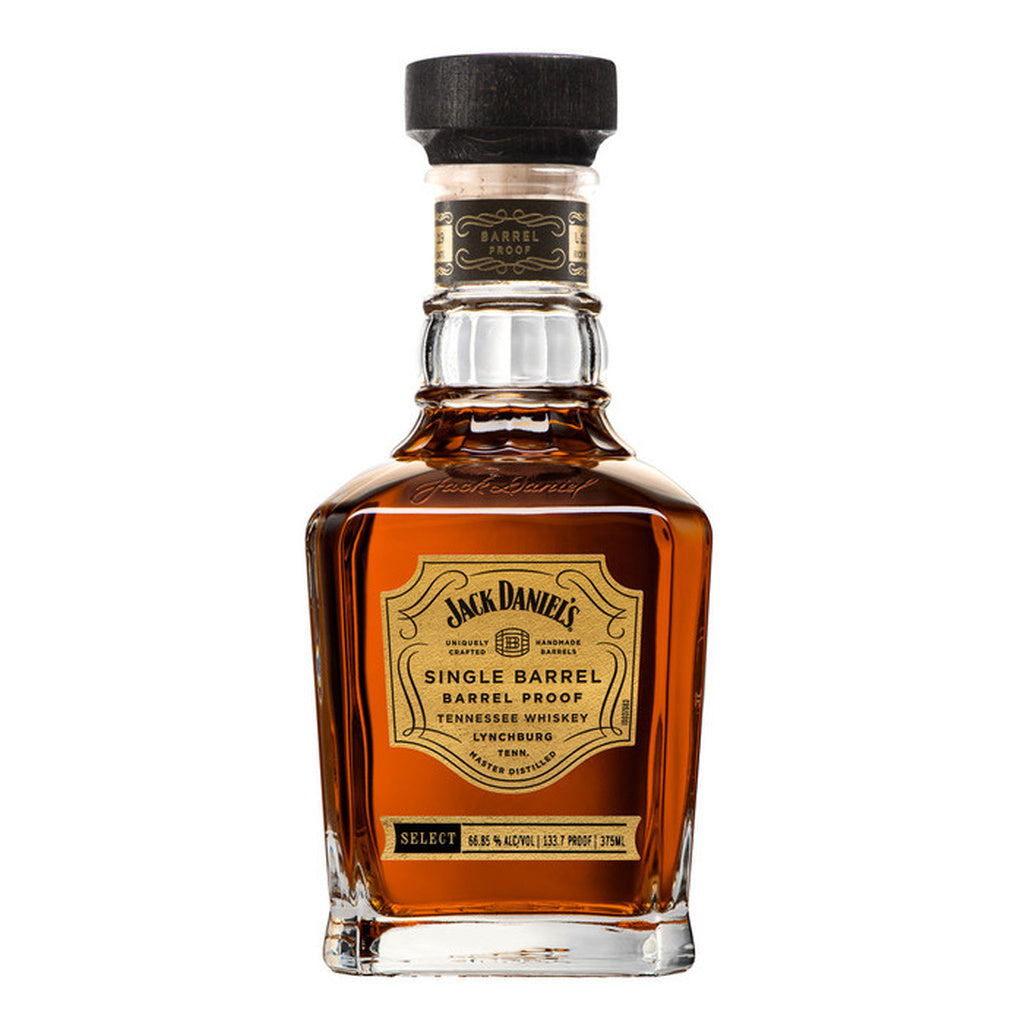 Jack Daniels Single Barrel Barrel Proof Whiskey 375 ml