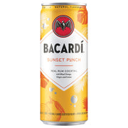 Bacardi Sunset Punch Real Rum Cocktail (4 Pack)