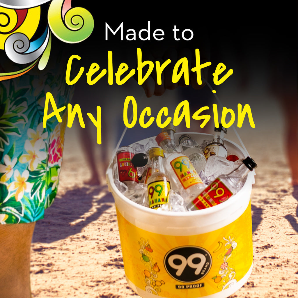 99 Happy Birthday Party Bucket 21x50ml product image 3