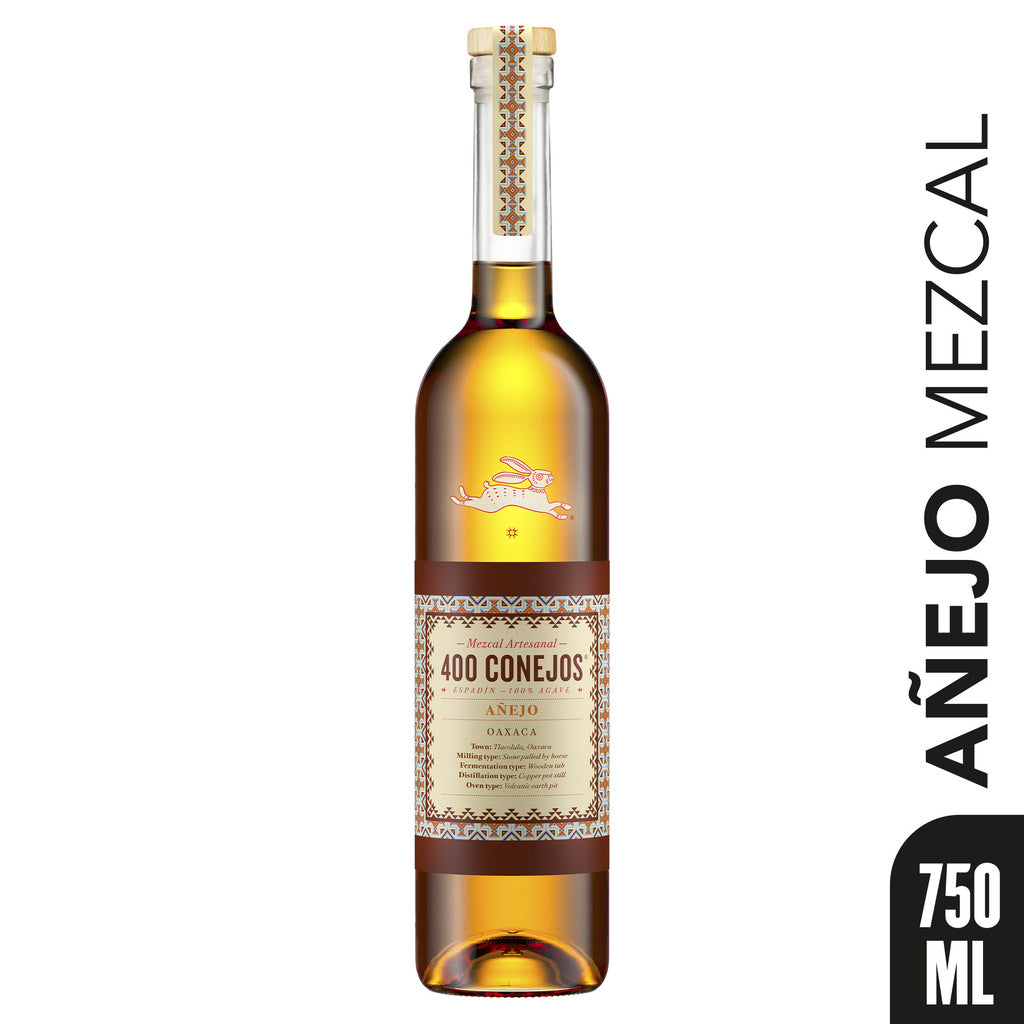 400 Conejos Añejo Oaxaca Espadin 1 year 750 ml