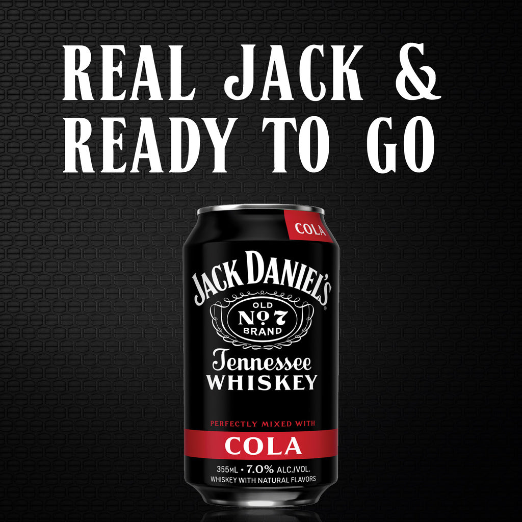 Jack Daniels Whiskey & Cola (4 pack) 355 ml product image 2