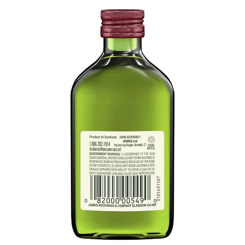 Buchanans Deluxe Blended Scotch Whiskey ( SINGLES ) 12 year 50 ml product image 5