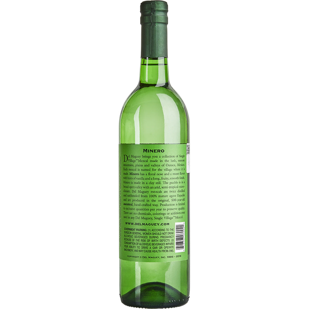 Del Maguey Mezcal Minero 750 ml product image 12