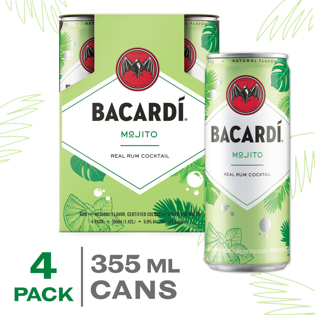 Bacardi Mojito 4 Pack 355 ml product image 4
