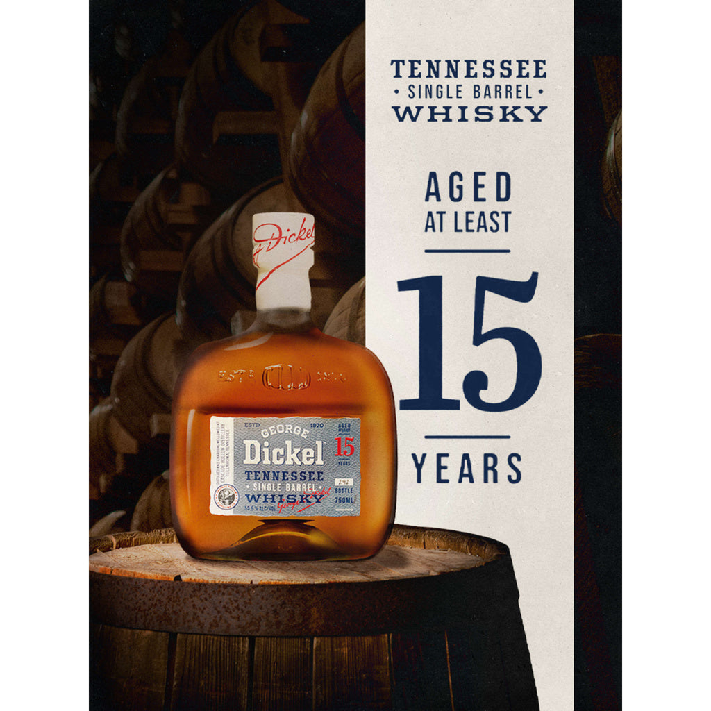 George Dickel Tennessee Whiskey 101.2 Proof 15 year 750 ml product image 2
