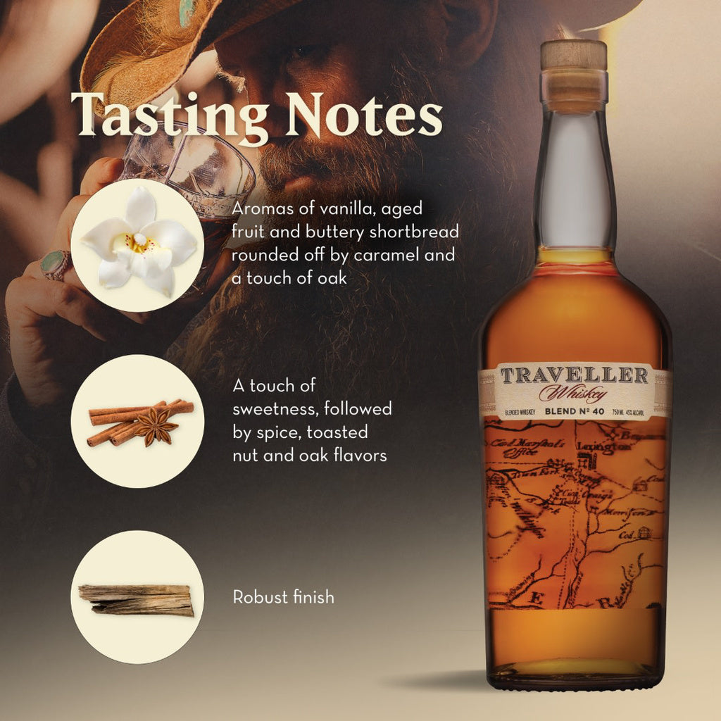 Traveller Blend Whiskey No 40 750 ml product image 3