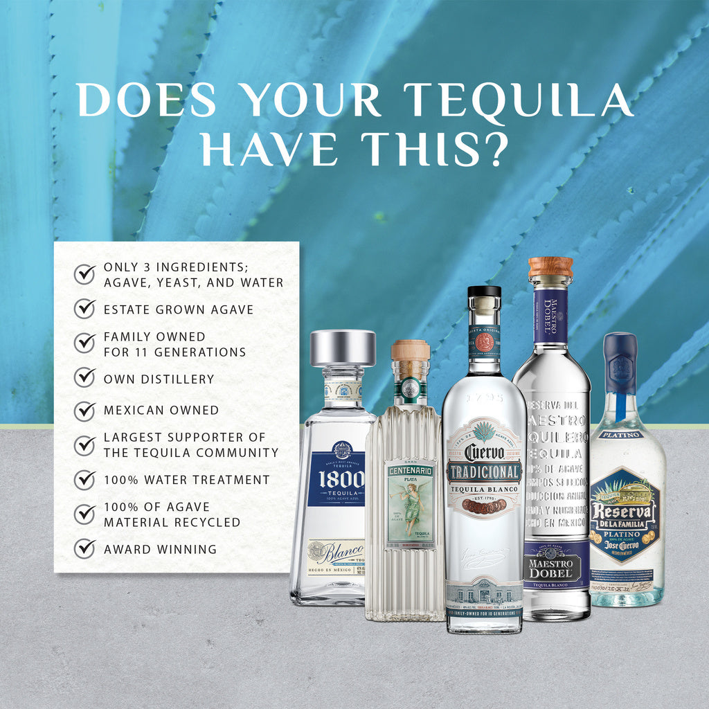 Jose Cuervo Tradicional Tequila Plata 750 ml product image 11