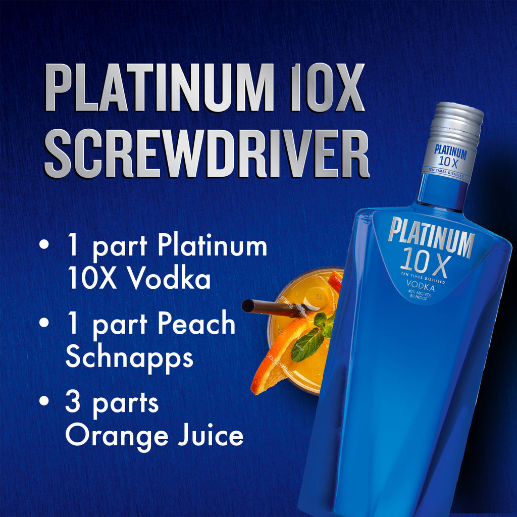 Platinum 10X Vodka 1.75 L product image 7