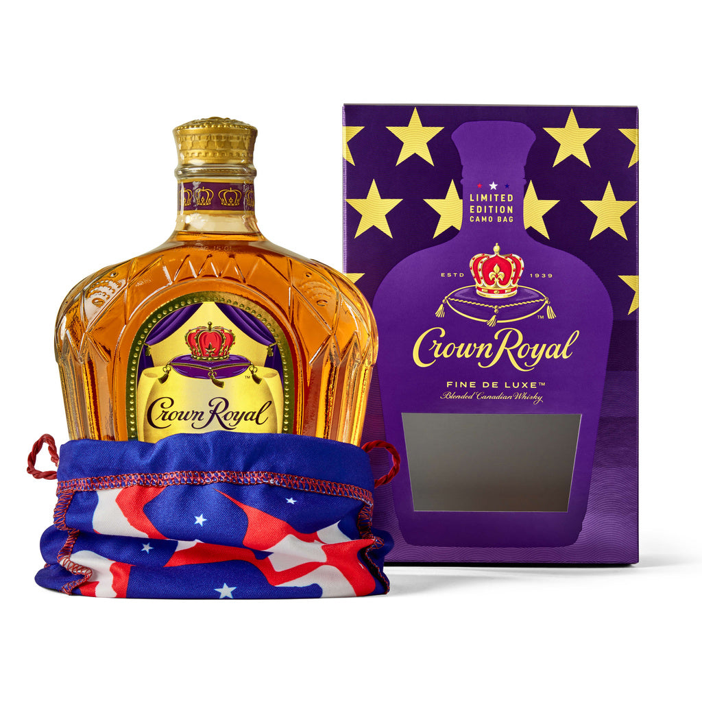 Crown Royal Limited Edition Fine De Luxe with Como Bag 750 ml