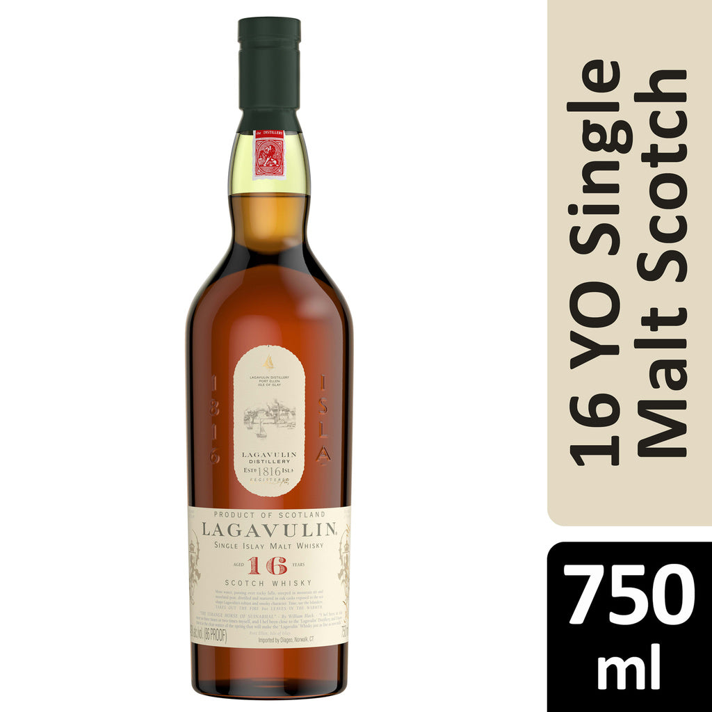 Lagavulin 16 Year Islay Single Malt Scotch 750 ml