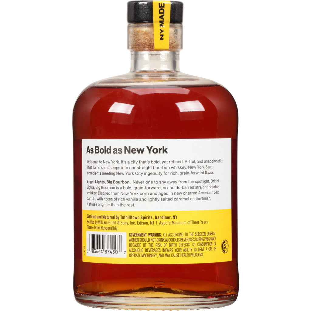 Hudson Whiskey NY Bright Lights Big Bourbon 750 ml product image 2