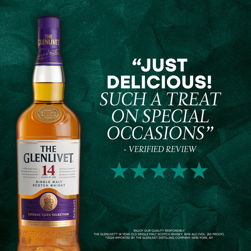 The Glenlivet Single Malt Scotch Whisky 50 ml product image 3