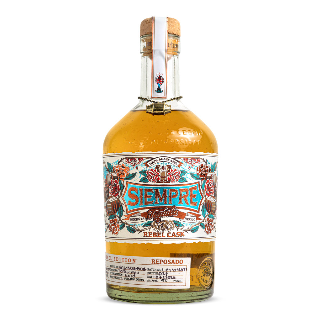 Siempre Tequila Rebel Cask Reposado 750 ml product image 2