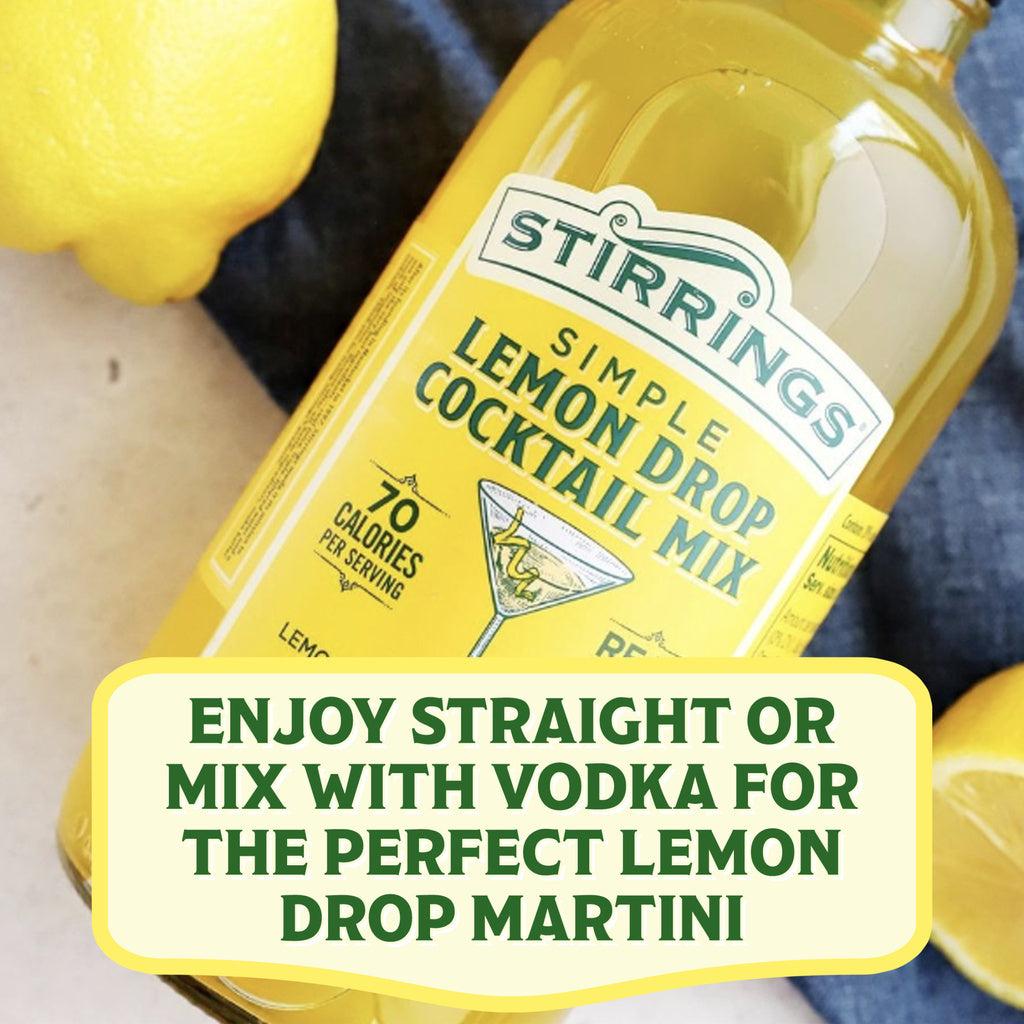 Stirrings Simple Lemon Drop Cocktail mix 750 ml product image 18