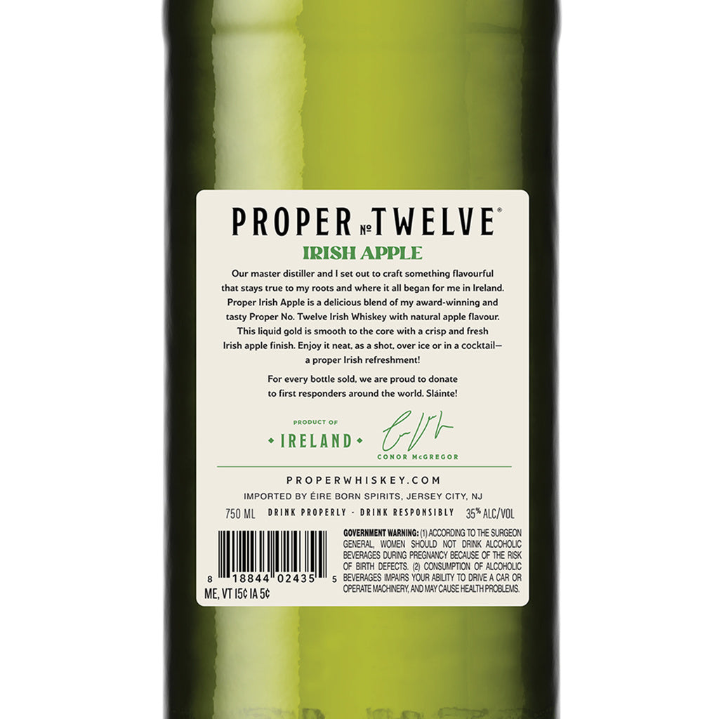 Proper Twelve Irish Apple Whiskey 750 ml product image 2
