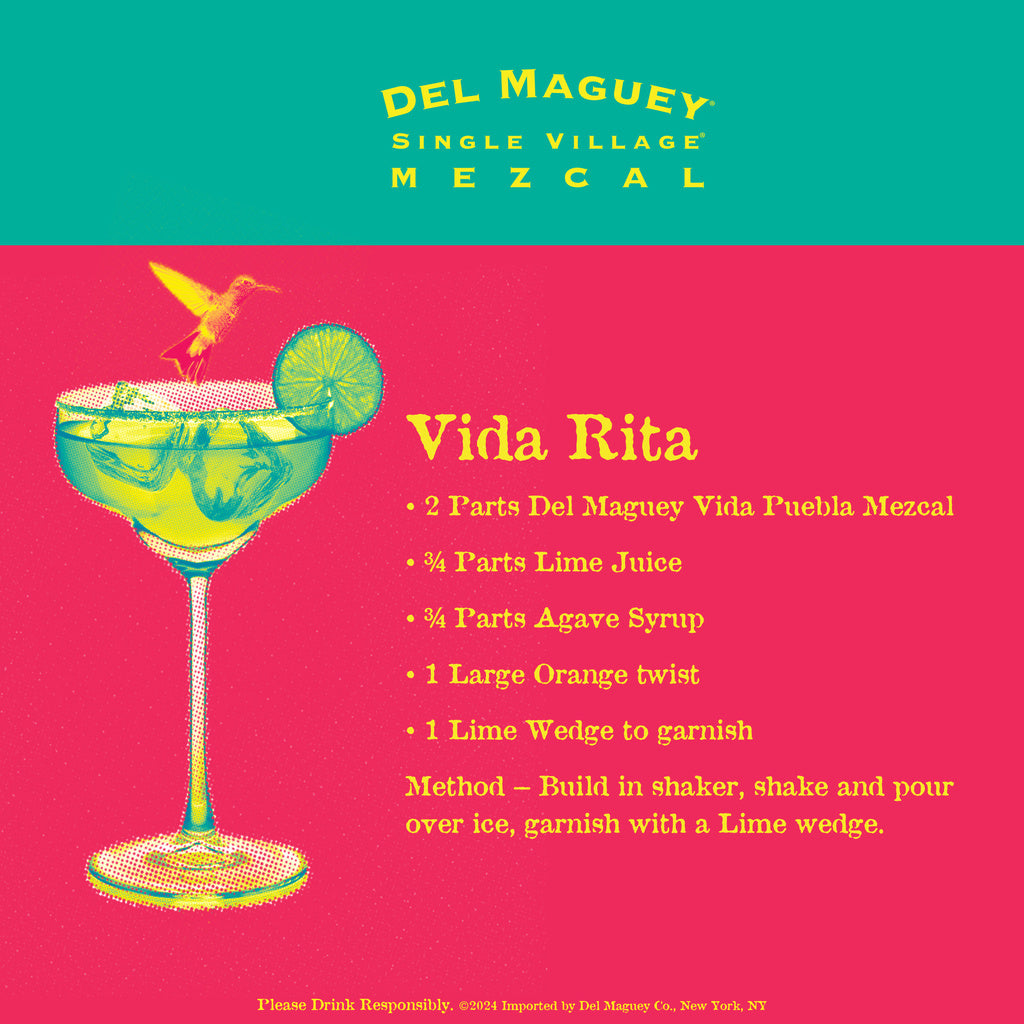 Del Maguey Vida Single Village Mezcal De Puebla Limited Edition 750 ml product image 8