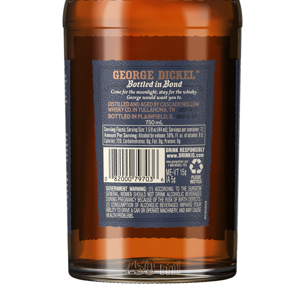 George Dickel Bottled in Bond 13 year 750 ml product image 3