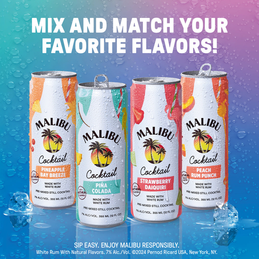 Malibu Malibu Pina Colada Cocktail (4pack) 355ml product image 17
