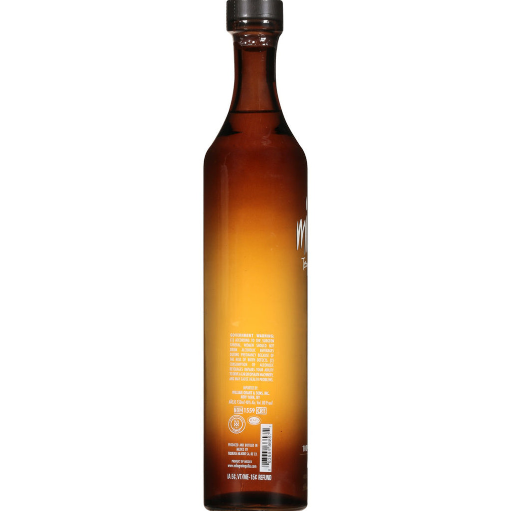 Milagro Tequila Añejo 750 ml product image 2