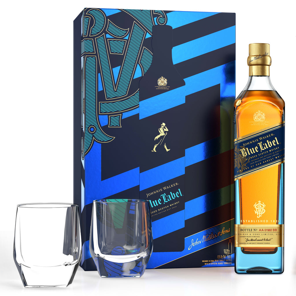 Johnnie Walker Blue Label With Gift Set 750 ml