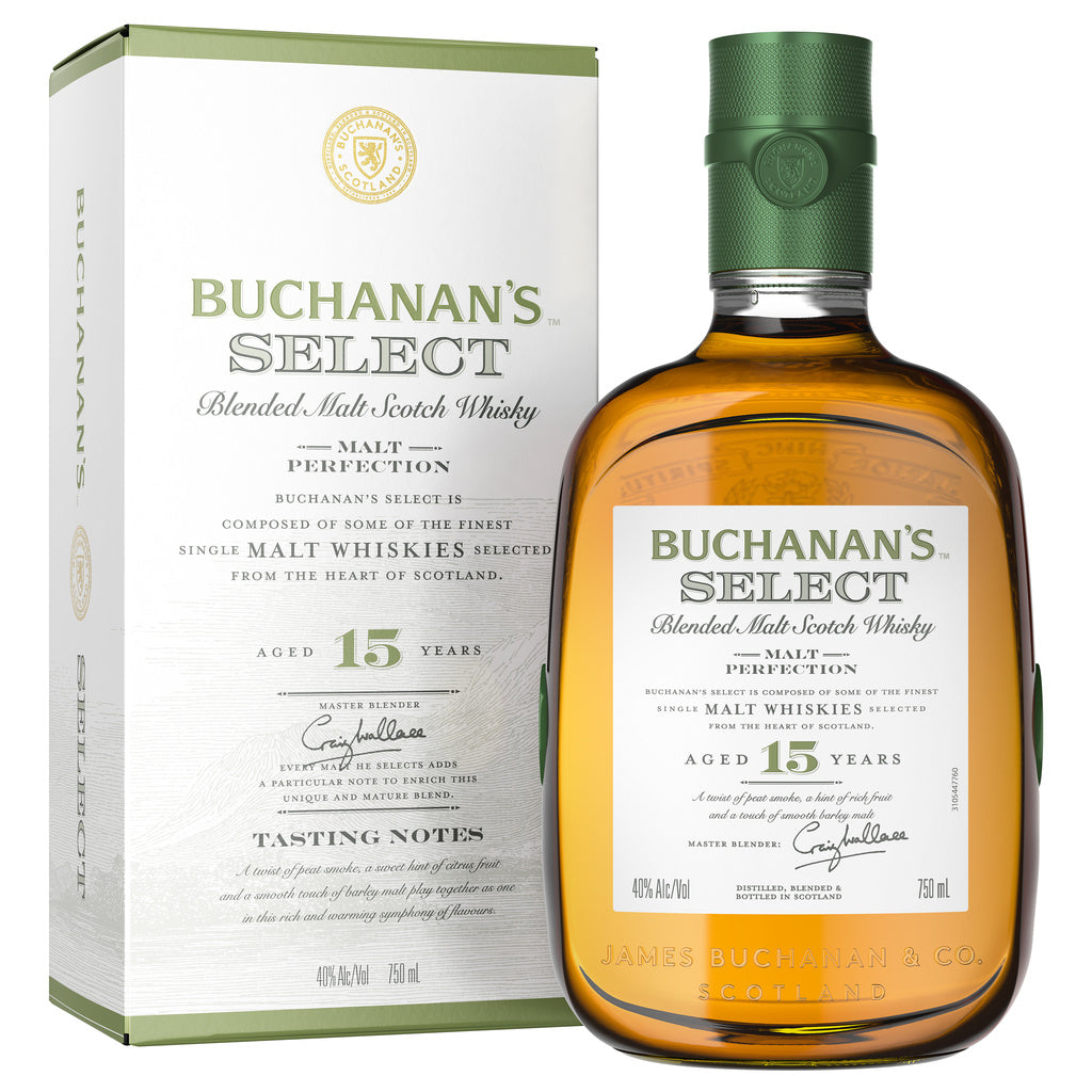 Buchanans 15 Year Old Blended Malt Scotch Whisky 750 ml product image 3