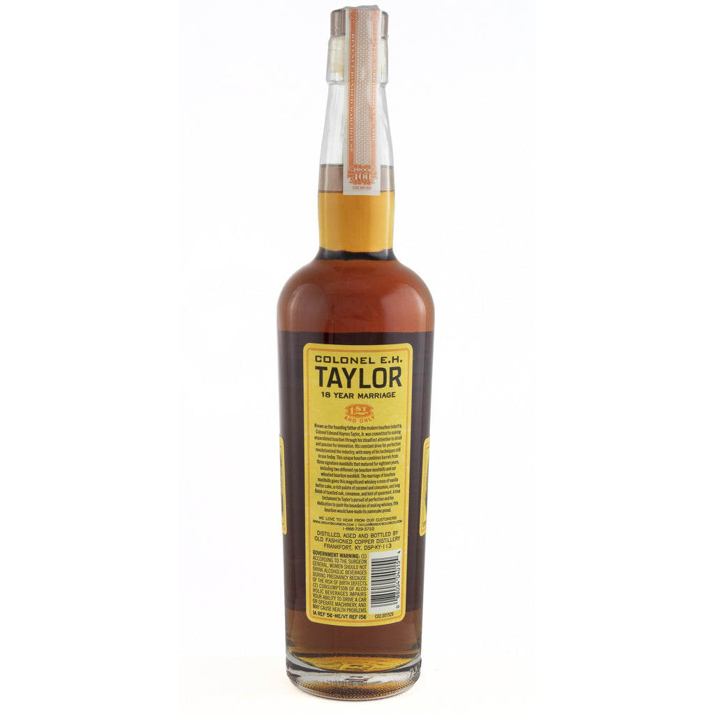 Colonel E.H. Taylor Marriage 18 Year 750 ml product image 2