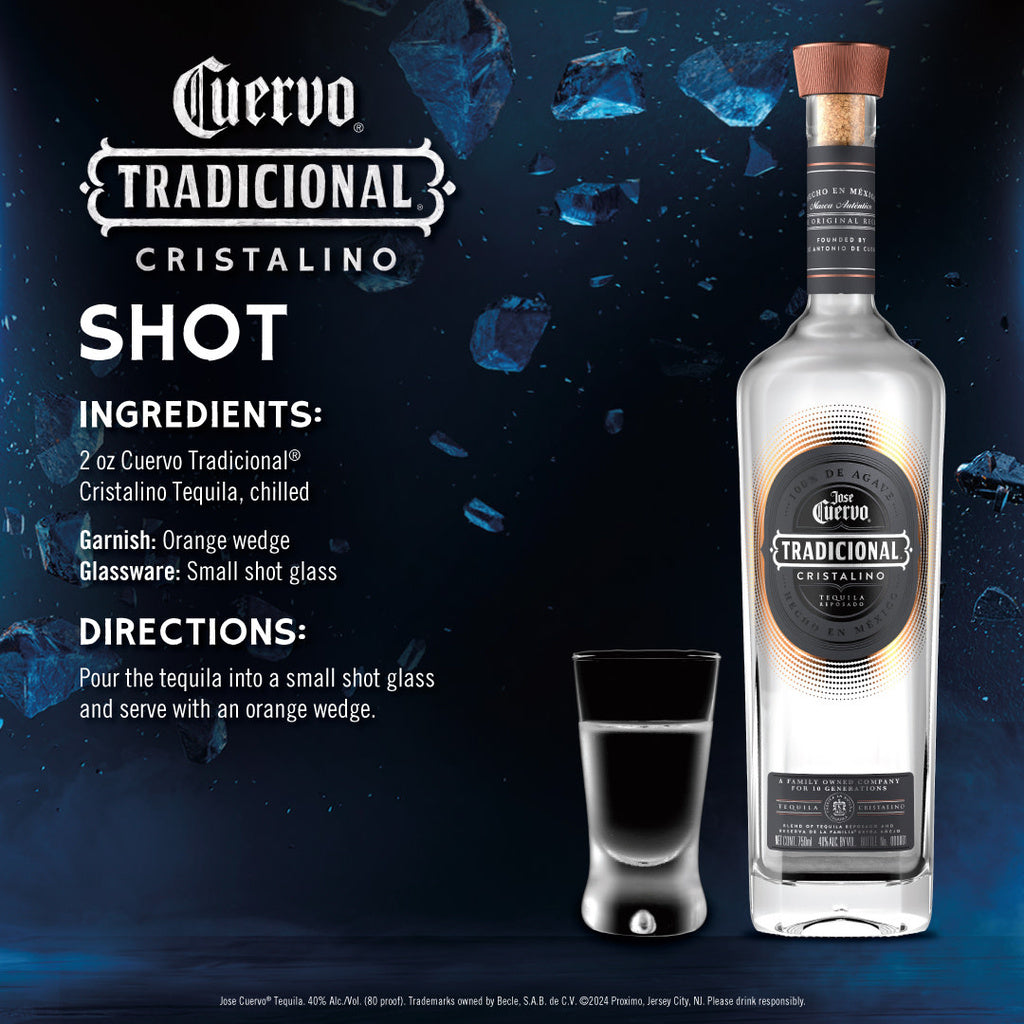 Jose Cuervo Traditional Cristalino 750 ml product image 10