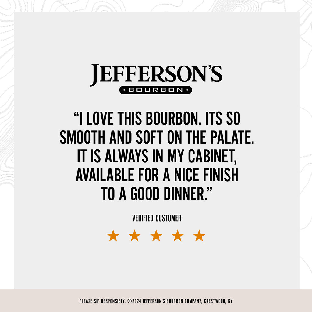 Jefferson's Bourbon Blend of Straight Bourbon Whiskey 1.75 L product image 7