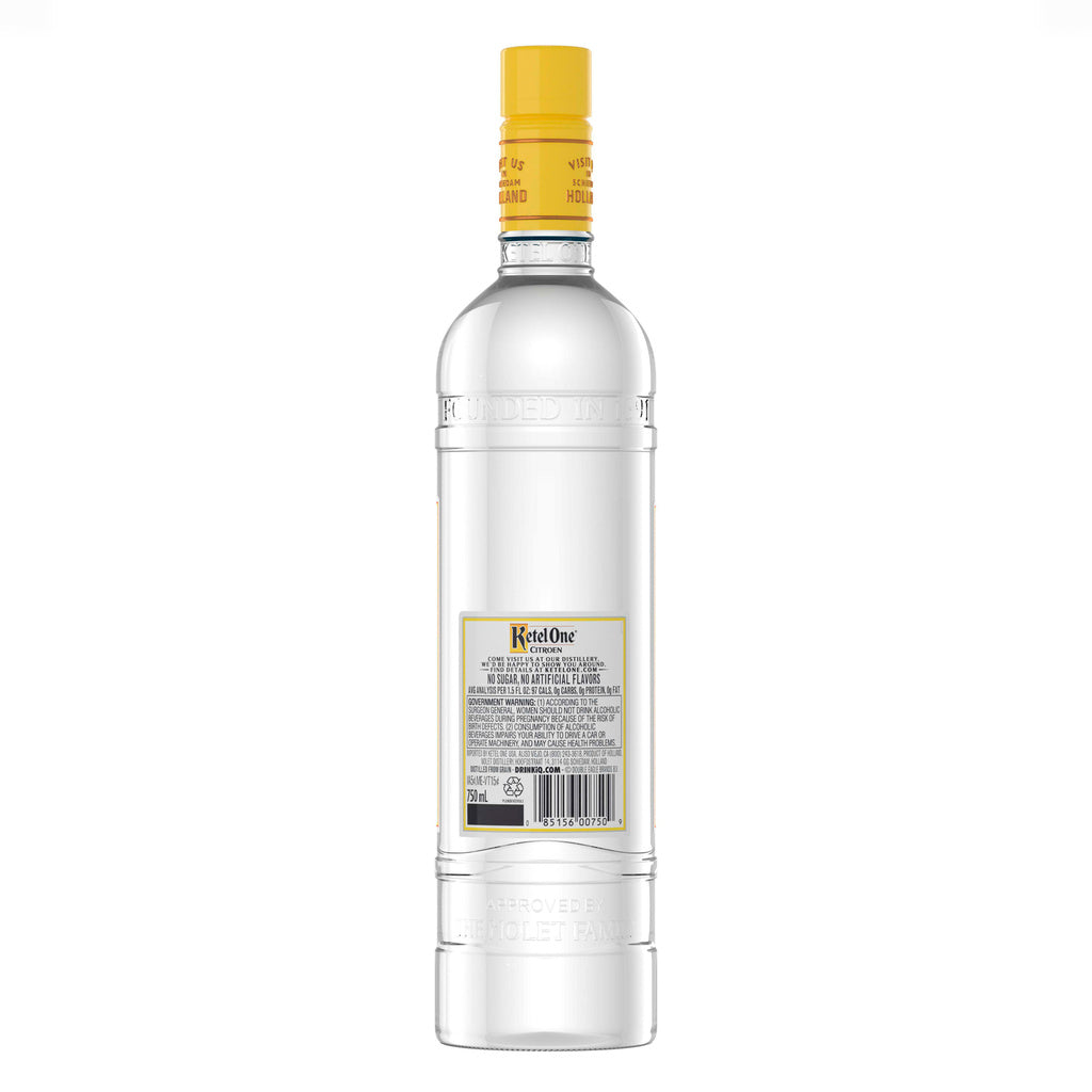 Ketel One Citroen Lemons and Lime 750 ml product image 5