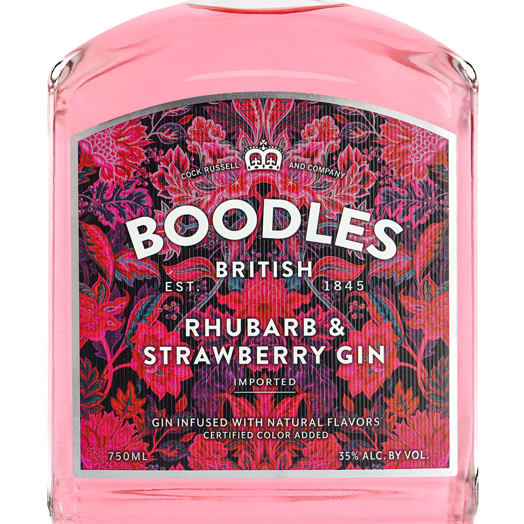 Boodles Rhubarb and Strawberry Gin 750 ml product image 2