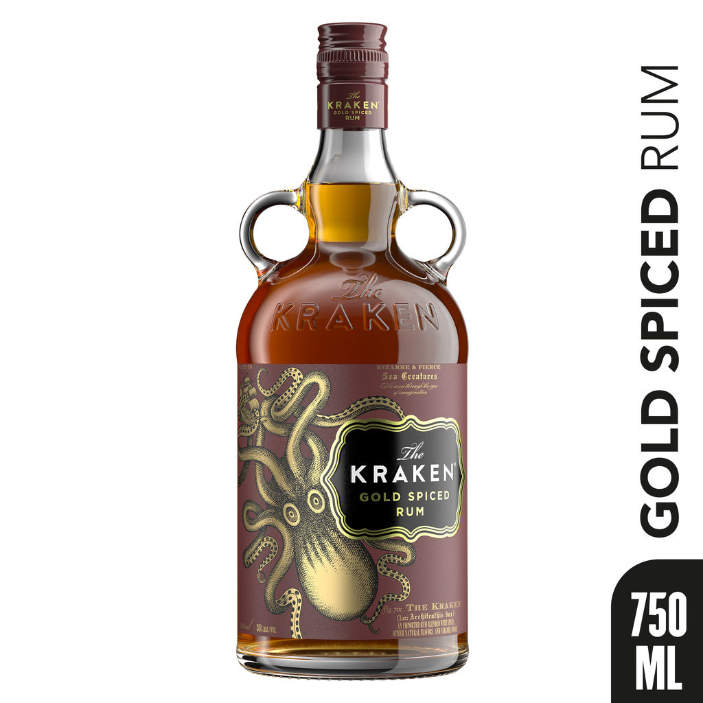 The Kraken Gold Spiced Rum 750 ml