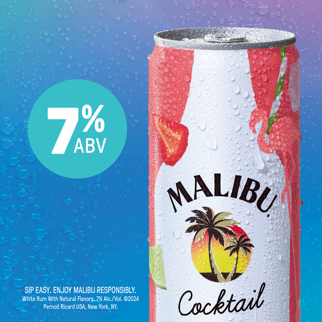 Malibu Malibu Pina Colada Cocktail (4pack) 355ml product image 3