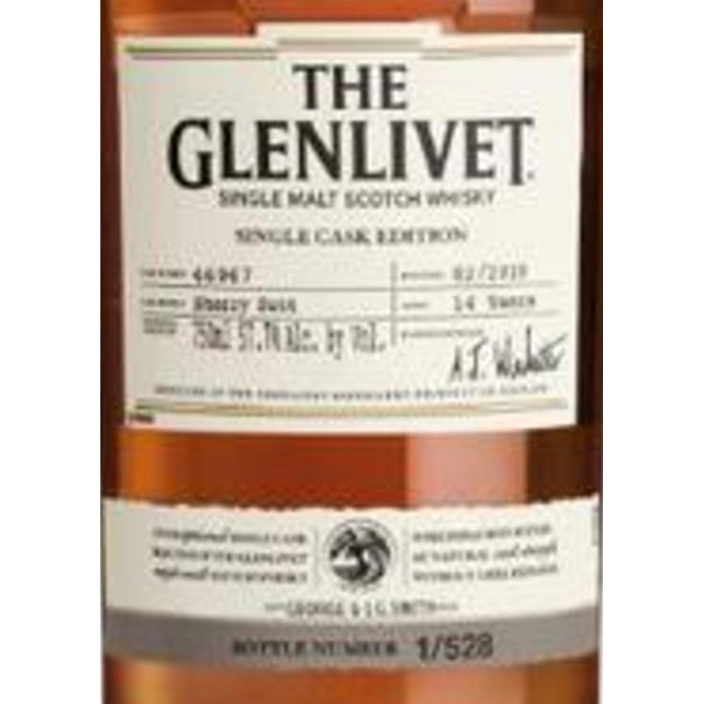 THE GLENLIVET Single Cask Edition (Sherry Butt) 14 year 750 ml product image 3