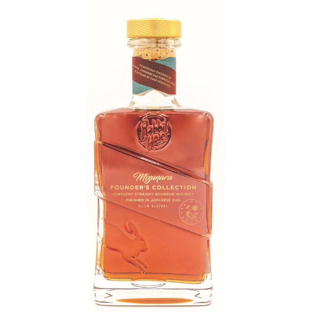 Rabbit Hole Mizunara Founders Collection Kentucky Straight Bourbon Whiskey Cask Strength 15 year 750 ml
