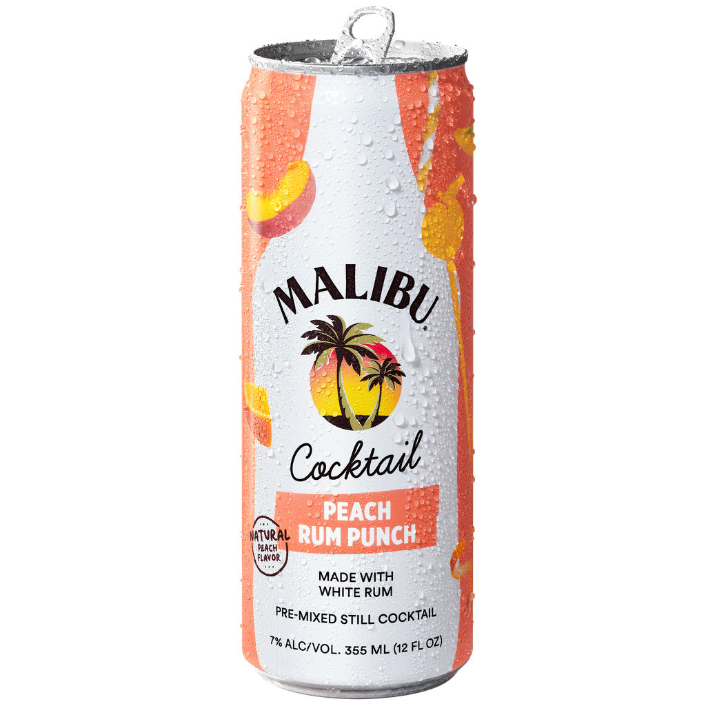 Malibu Rum Peach Punch ( 4 - pack 355 ml product image 4