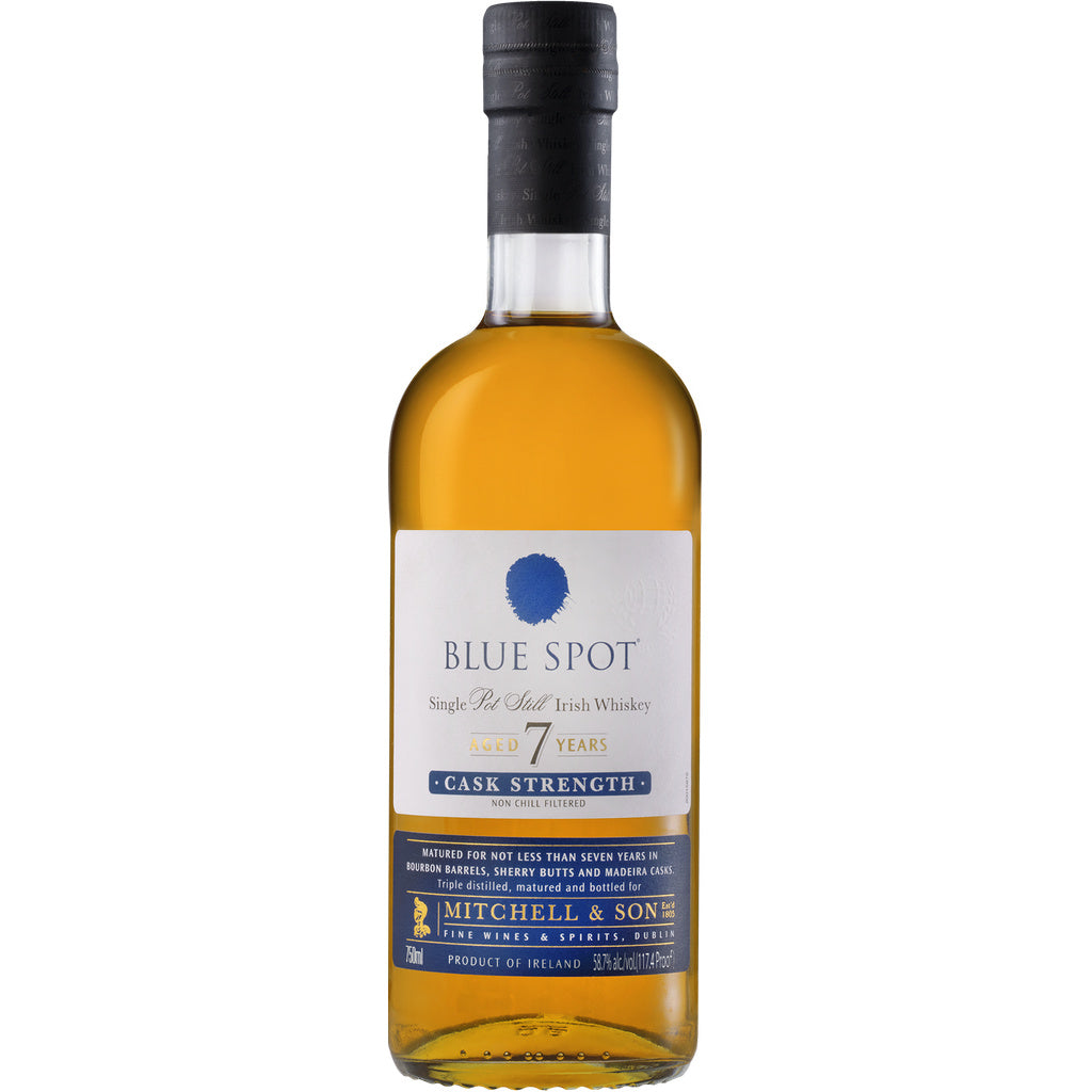 Blue Spot Single Pot Still Cask Strength 7 year 750 ml