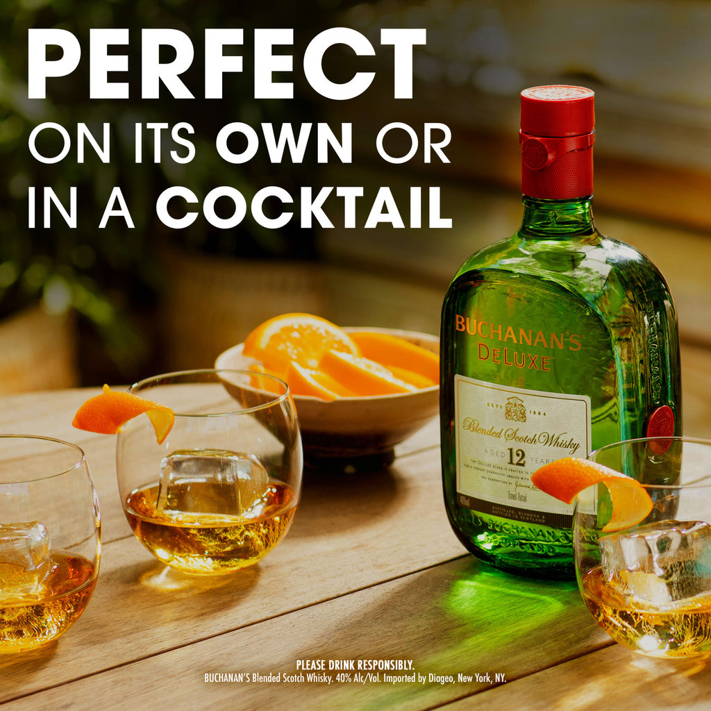 Buchanans Deluxe Blended Scotch Whiskey ( SINGLES ) 12 year 50 ml product image 3